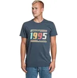 Meatfly pánské tričko 1995 Navy Heather | Modrá | Velikost M