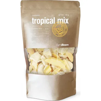 Anabolizér GymBeam Lyofilizovaný tropický mix 100 g