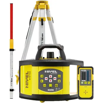Měřící laser Rotační laser Nivel System NL520G - sety, různé varianty Varianta setu: Rotační laser + Stativ SJJ1D + Nivelační lať LS-24