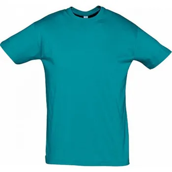 Základní pánské bavlněné triko Sol's Regent bez bočních švů Barva: Deep Teal, Velikost: S L150