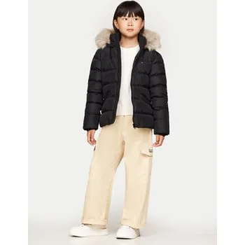Dámská bunda Tommy Hilfiger Vatovaná bunda Essential KG0KG07399 M Černá Regular Fit 5Y