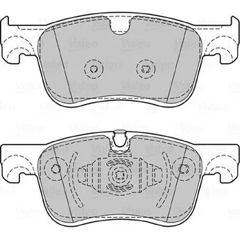 Brzdová destička VALEO Brzdové destičky 601410