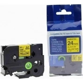 Pásek do tiskárny Naplnka Kompatibilní páska s Brother HSe-651 23,7mm x 1,5m, černý tisk