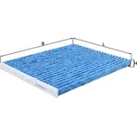 Filtr, vzduch v interiéru KNECHT LAO 373