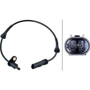 ABS Snímač, počet otáček kol HELLA 6PU 358 216-141