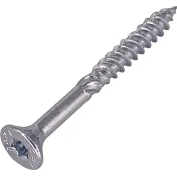 Vrut HPM TEC RAPI-TEC 2010 5,0x50/27+R - stavební vrut do dřeva, polozávit, pozink, zápustná hlava, TORX T25