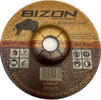 Brusný kotouč BizonProfessional Brusný kotouč na kov 150x4,0x22,2 mm BIZON