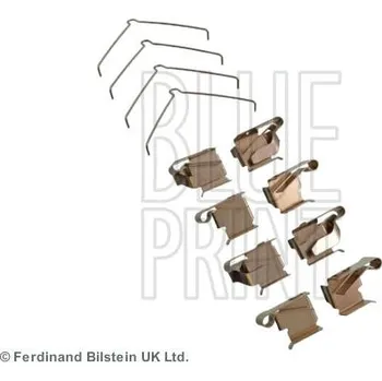 Brzdový systém Sada prislusenstvi, oblozeni kotoucove brzdy BLUE PRINT ADT348612