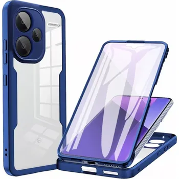 Pouzdro na mobilní telefon Pouzdro Xiaomi Redmi Note 13 Pro+ 5G Techsuit - ColorVerse 360 Series + ochrana obrazovky, modré