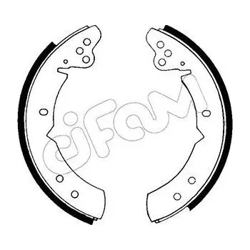 Auto-moto Sada brzdových čelistí CIFAM 153-471