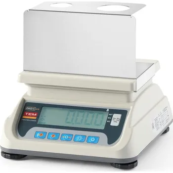 Kuchyňská váha Zmrzlinová váha s LCD displejem s portem RS232 a legalizací, HENDI, 255x264x(H)244mm