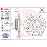 Brzdový kotouč BREMBO 09.C400.13