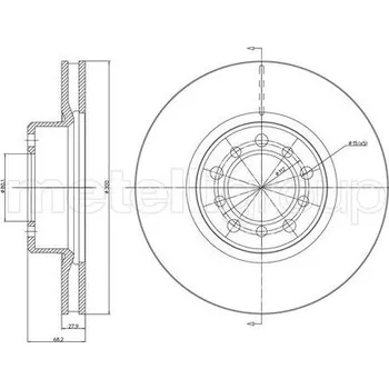 Brzdový kotouč Brzdový kotouč CIFAM 800-520
