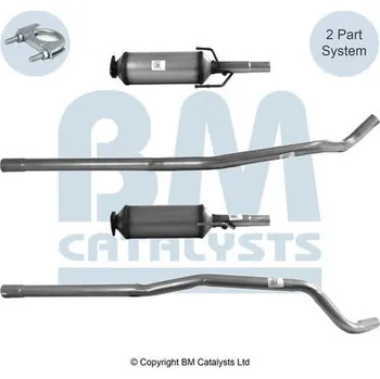 Filtr pevných částic Filtr pevnych castic, vyfukovy system BM CATALYSTS BM11020P