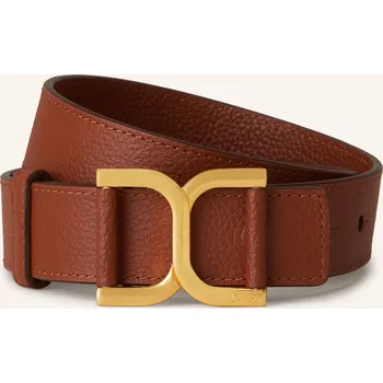 Módní doplněk Chloé Dámský Kožený Opasek Marcie, světle červená, 85