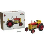 Kovap Traktor ZETOR červený - plastové disky