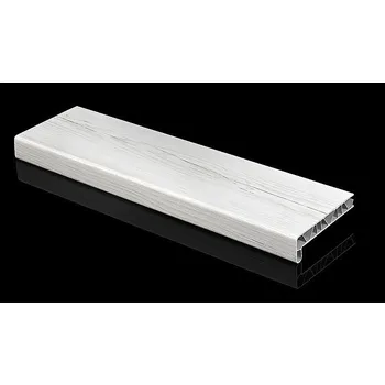 Parapet Plastové parapety PREMIUM Jilm bílý - novinka šířka 50mm