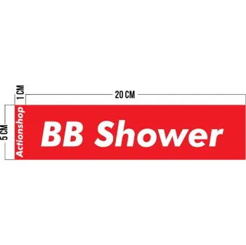 samolepka Samolepka "BB shower"