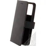 1Mcz Velvet Book flipové pouzdro pro Apple iPhone 16 Pro, černé