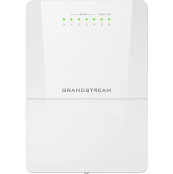 Switch Grandstream GWN7710R venkovní L2 managed switch, 5xGbE, SFP, 4xPoE+, IP66 GWN7710R