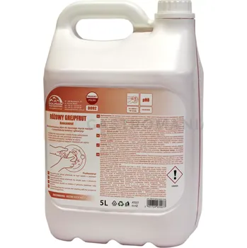 WC čistič Koncentrovaný prostředek na ruční mytí nádobí s betainem, glycerinem 5 l | DOLPHIN, DISH Grapefruit