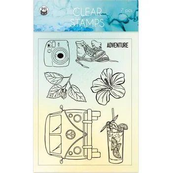 Razítko P13 Razítka polymerová Summer vibes 01 A6, 7KS