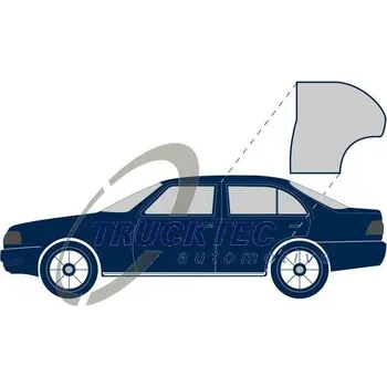 Těsnění karosérie Těsnění dveří TRUCKTEC AUTOMOTIVE 02.53.056