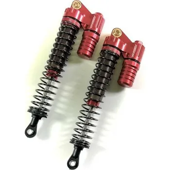 RC náhradní díl Absima Hliníkové olejové tlumiče Absima Piggyback včetně pružin 1:10, délka 110mm, 2ks