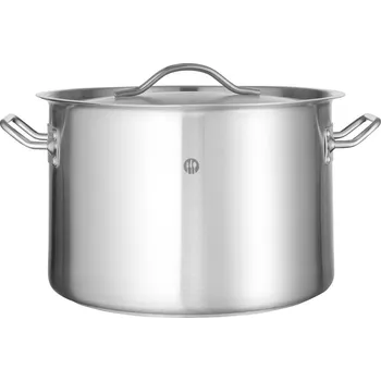 Hrnec Střední hrnec s poklicí, HENDI, Budget Line, 14L, ⌀300x(H)200mm