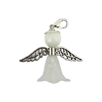 Vánoce Přívěšek - Anděl strážny v dárkovém balení - Veselé Vánoce, 2,3x3,2 cm, 1 kus