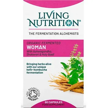 Living Nutrition | Bio Fermentovaná směs - Woman - 60 kapslí reprodukce a hormonální rovnováha - 60 kapslí