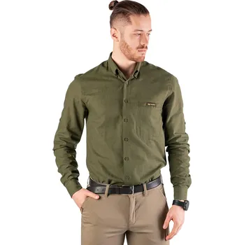 Ochranné vybavení na lov a střelbu TAGART Lovecká košile Tagart Lenny velmi prodyšná M ZELENÁ