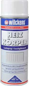 Barva ve spreji Wilckens Heizkörper Lackspray 400 ml bílá