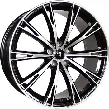 Alu kolo Alu kola Racing Line H5060, 18x8 5x112 ET35, černá + leštění