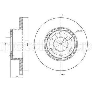 Brzdový kotouč Brzdový kotouč CIFAM 800-910C
