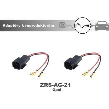Auto Hi-Fi OPEL - Adaptér k reproduktorovému konektoru pro&nbsp;vozy Opel