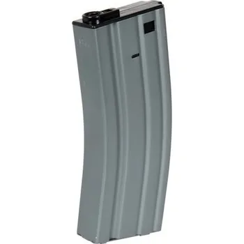 Zásobník pro M4 - šedý, kovový, tlačný, 150bb, CYMA