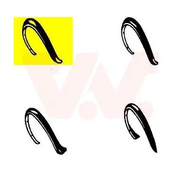 Blatník karosérie Rozsireni, blatnik VAN WEZEL 5813521