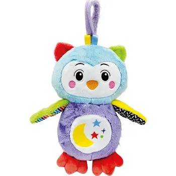 Robot Clemmy baby - Interaktivní plyšová sovička s nočním světlem a zvuky