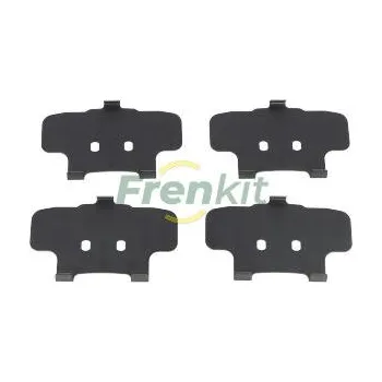 Brzdový komplet Protihluková folie, brzdové oblożení (posunovací deska) FRENKIT 940158