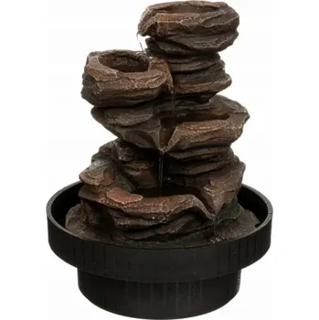 Atmosphera Mini zenová fontána Sharmila, resin, výška 22,5 cm