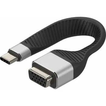 AV adaptér Techly Type C a VGA Buchse Flex adaptér