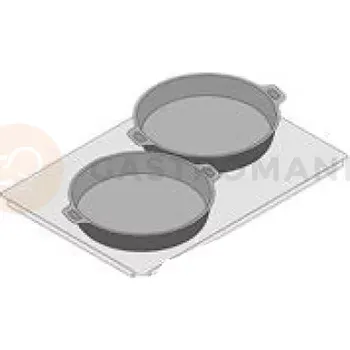 Plech na pečení Tác GN 1/1 na velké fritovací a pečicí plechy | RATIONAL, 60.73.216