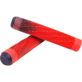 Příslušenství pro koloběžku gripy Longway Twister - Black/Red 170 mm