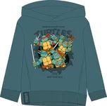 Želvy Ninja - licence Chlapecká mikina - Želvy Ninja 5218065, tmavě zelená Barva: Zelená, Velikost: 116