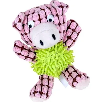 Hračka pro psa ANNAM Plyšové pískací zvíře 15 cm, prase