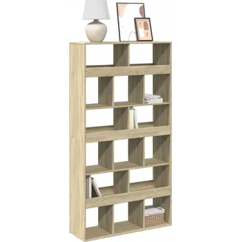 Knihovna vidaXL Knihovna 100 x 33 x 187,5 cm kompozitní dřevo [3309382] Barva: dub sonoma