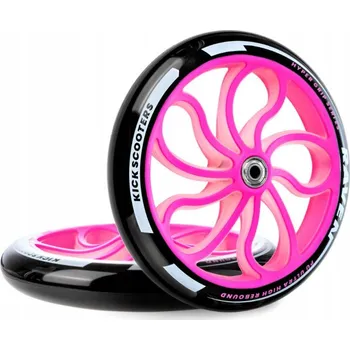 Kolečko ke koloběžce Raven Náhradní kolo Galaxia 200mm svítící LED (2 ks) (s ložisky) + DÁREK