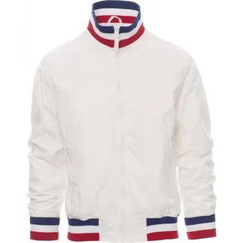 Pánská mikina Pánská celoroční bunda UNITED, Payper Barva: BÍLÁ/FRANCIE, Velikost: XS