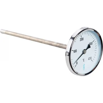 Kuchyňský teploměr Teploměr bimetalový pro kouř a spaliny, průměr 80mm - 3/8" TGAZ